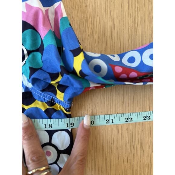 J Crew Classic Boy Fit Shirt in Ratti Kaleidoscope Print Size 4 2250 - Picture 8 of 9